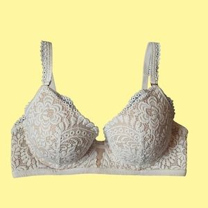 Lace push-up bra